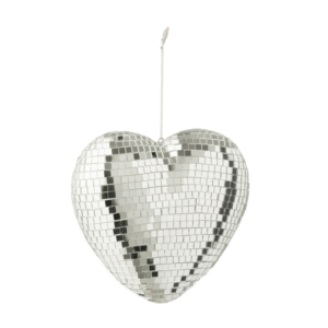 suspension coeur à facettes plastique argenté (1) (1)