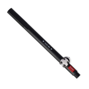 CPP0001 stylo gel avec décoaration noir panda (1)