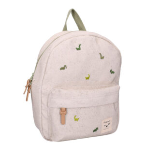 KR01688 sac à dos beige moucheté dinosaures bb&co (2) (1)