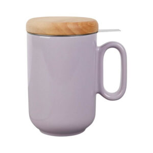 Tisanière filtre + couvercle bois 45cl lilas sema (2)