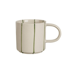 tasse beige rayé kaki clair sema (3) (1)