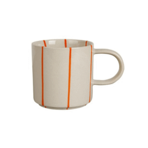 tasse beige rayé orange sema (4) (1)