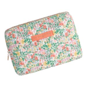 trousse grande matelassée fleuri fleuri trésor de giverny la petite cachottiere (1)