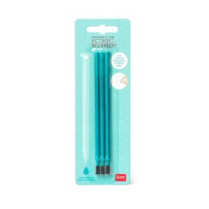 REFEP0010 3 recharges de stylo à encre gel effacable turquoise legami (1)