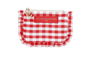 CACHO-46040-PORTE MONNAIE A VOLANT BRIGITTE ROUGE