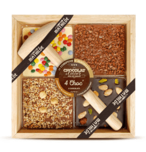 LCM-CHCAC0097-CHOCOLAT A CASSER 4 CHOC ASSORTIMENT 3 CHOCO 350G