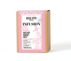 QUS-1IDIETB15-INFUSION BOITE DE 15 DIET ET CO MATE VERT