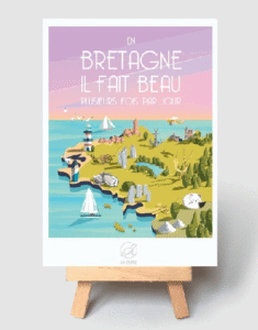 LALOU-CPR-010-CARTE BRETAGNE