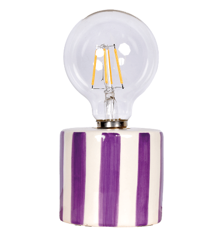 OPJ-017552- LAMPE LED VIOLET A PILE